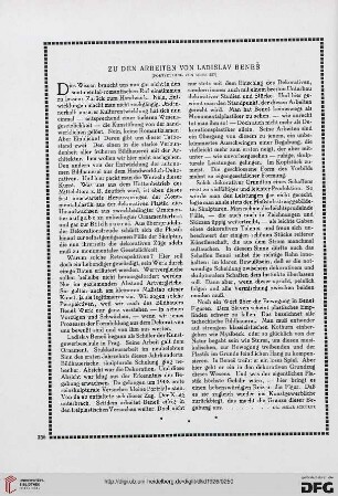 Zu den Arbeiten von Ladislav Beneš, [2]
