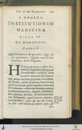 Liber IV. De humoribus.