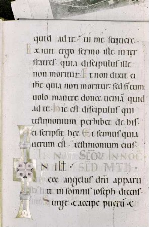 Perikopenbuch — Perikopenbuch, Folio 16 rectoBuchseite