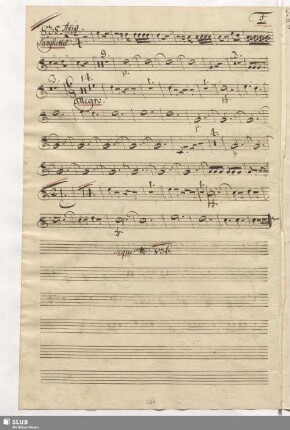 835. Aria: Non ti muove il pianto mio / Guglielmi, P. A.