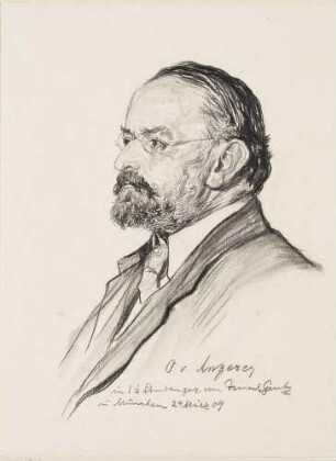 Bildnis Angerer, Ottmar von (1850-1918), Arzt, Chirurg