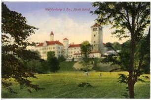 Waldenburg. Fürstl. Schloss