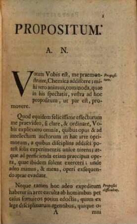 Elementa Chemiae, 1. Qui Continet Historiam Et Artis Theoriam