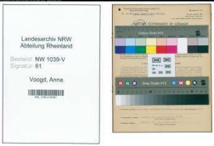 Entnazifizierung Anna Voogd , geb. 04.04.1904 (Angestellte)