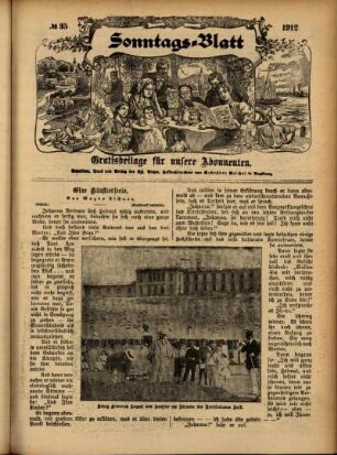 Ausgabe vom Sonntag, den 01. September 1912.