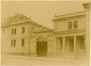 Amtsgericht und Gefängnisbau in Ettlingen