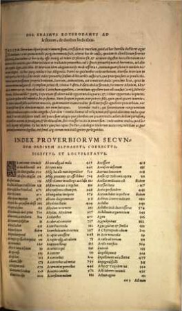 Omnia Opera Des. Erasmi Roterodami : Qvaecvnqve Ipse Avtor Pro Svis Agnovit, Novem Tomis Distincta, ..., 2. Adagiorum chiliades quatuor cum sesquicenturia