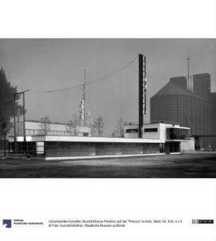 Rudolf-Mosse-Pavillon auf der "Pressa" in Köln