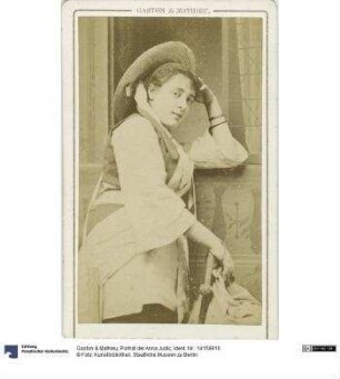 Porträt der Anna Judic