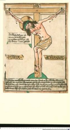 Die kläglich figur ist ainem andachtigen menschen erschinen vñ für komen ĩ ainẽ gefirbt