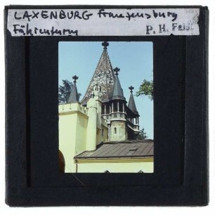 Laxenburg, Schlösser von Laxenburg,Laxenburg, Franzensburg : Fährenturm