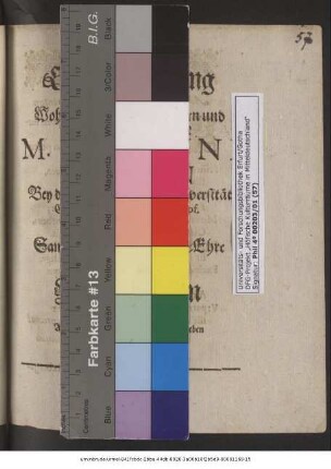 Fröliche Glückwünschung Dem Wohl-Edlen/ Großachtbarn und Hochgelahrten Herren M. Johanni Weissen Bey der weitberühmten Universität Giessen/ Hochansehnlichen Prof. Ord. Moralium