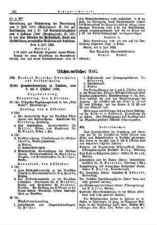 Verband Deutscher Oberschulen und Aufbauschulen : [Nichtamtlicher Teil]