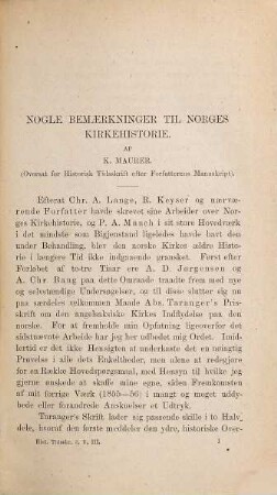 Historisk tidsskrift. 3. 1895