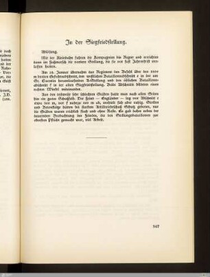 In der Siegfriedstellung