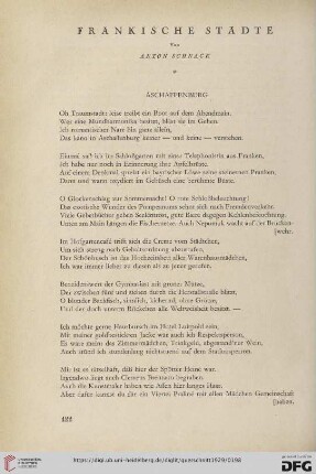 9: Fränkische Städte