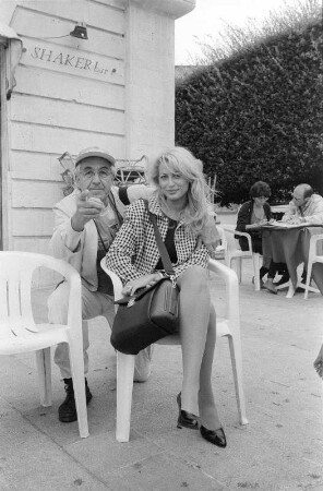 Alberobello : In Alberobello, Rene Burri mit Ferdinando Sciannas Model