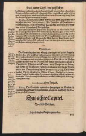 Das achte Capitel. Von der Gersten.