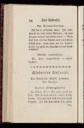 Siebenter Auftritt. - Zwölfter Auftritt.
