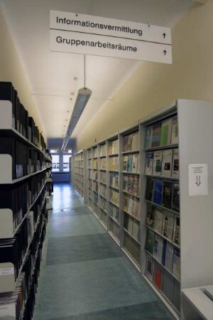 Sächsische Landesbibliothek - Staats- und Universitätsbibliothek Dresden, Zweigbibliothek Medizin. Zeitschriftenablage