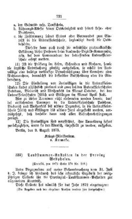 Taubstummen-Anstalten in der Provinz Westphalen : [V. Elementarschulwesen]