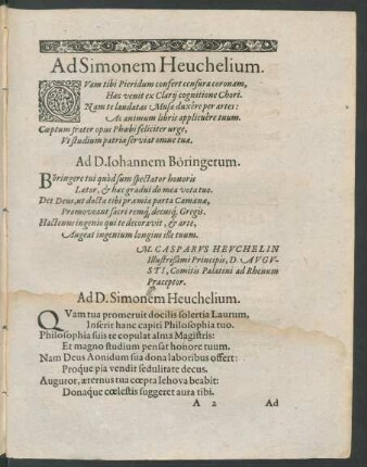 Ad Simonem Heuchelium.