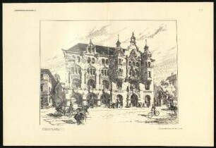 Tafel 39-40: Stuttgarter Bürgerhalle