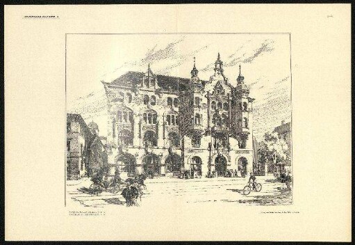Tafel 39-40: Stuttgarter Bürgerhalle
