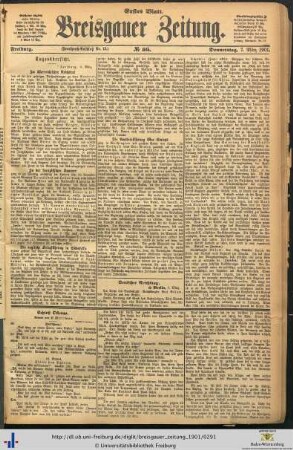 07.03.1901 (Erstes Blatt)