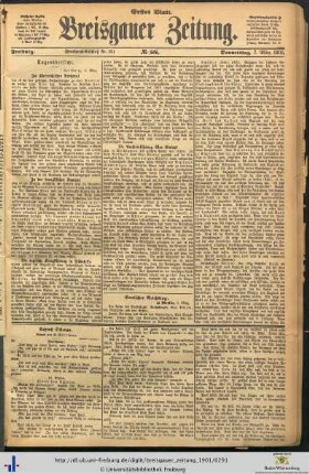 07.03.1901 (Erstes Blatt)