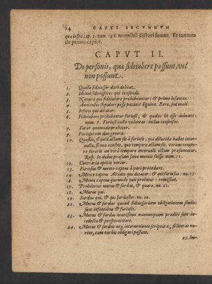Caput II. De personis, quae fideiubere possunt, vel non possunt.