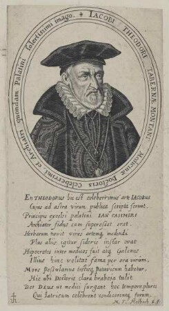 Bildnis des Iacobus Theodorus