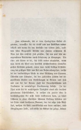 Kritische Gänge, 3. [Friedrich Strauß als Biograph u.a.]