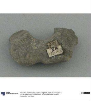 Keulenkopf aus Stein (Fragment)