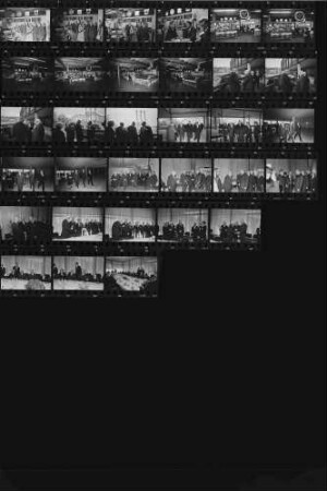 A.M.S.F. - Ausstellung "Motor, Sport, Freizeit, 03.02.1968-11.02.1968, Messe Stuttgart-Killesberg (11) Bundeskanzler Kurt Georg Kiesinger bei Franz Gurks 70. Geburtstag