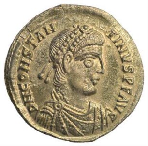 Fundmünze, Solidus, 407 - 408 n. Chr.