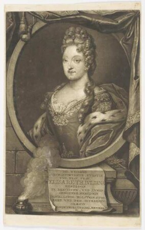 Bildnis derr Elisabeth Ivliana Hertzogin zv Bravnschw. vnd Lvneb.