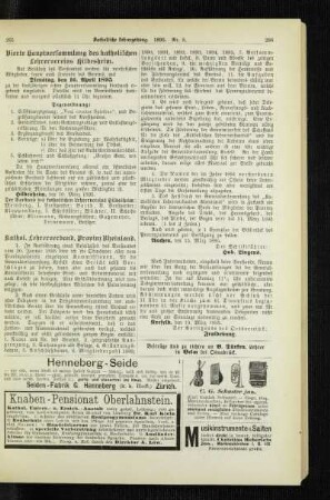 Kathol. Lehrerverband, Provinz Rheinland
