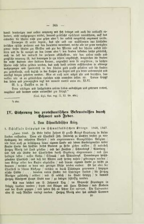1. Vom Schmalkaldischen Krieg