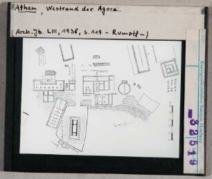Athen: Westrand der Agora