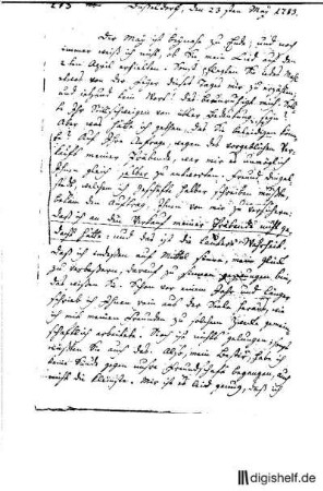 275: Brief von Johann Georg Jacobi an Johann Wilhelm Ludwig Gleim