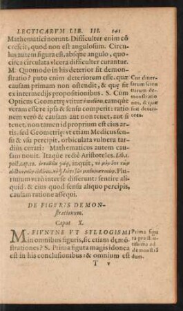 De Figuris Demonstrationum. Caput X.