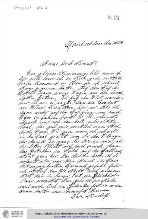 Brief vom 30.10.1904