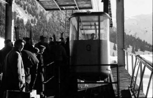 Oberstdorf: Nebelhorn; Mittelstadtion der Schwebebahn zum Nebelhorn