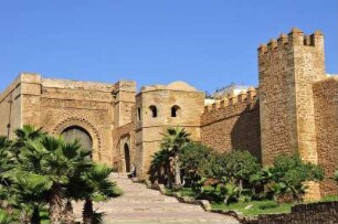 Festung in Rabat : Außenansicht der ehemaligen Festungsanlage in Rabat, aufgenommen am 06.11.2008