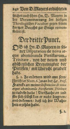 Der dritte Punct