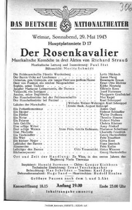 Der Rosenkavalier