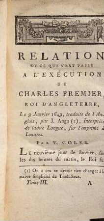Pièces Intéressantes Et Peu Connues Pour Servir A L'Histoire Et La Littérature, 3