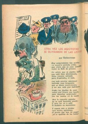 Otra vez los agiotistas se olvidaron de las listas