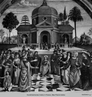 Ausmalung : Der zwölfjährige Jesus unter den Schriftgelehrten